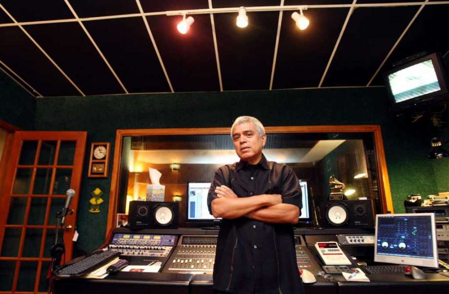 CONEXION: Gilbert Velasquez's music production company has produced everyone from Selena and AB Quintanilla to up-and-coming artists such as AJ Castillo, winning him seven Grammies in the process. HELEN L. MONTOYA/hmontoya@conexionsa.comm Photo: HELEN L. MONTOYA, San Antonio Express-News / SAN ANTONIO EXPRESS-NEWS